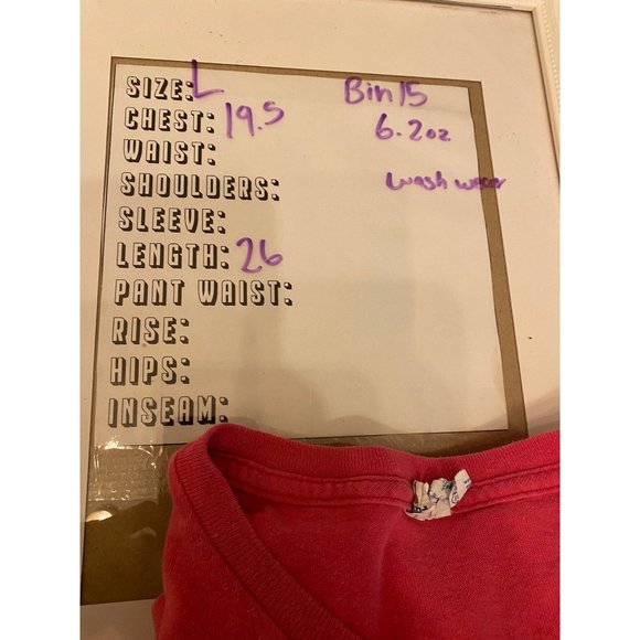 Delta Heybo Southern By Choice Pink Tee Shirt Large - Picture 9 of 9